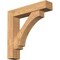 Ekena Millwork Imperial Block Smooth Bracket w/ Offset Brace, Western Red Cedar, 7 1/2"W x 36"D x 36"H BKT0806X36X36IMP05SWR - alternate 1